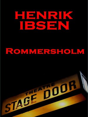 cover image of Rosmersholm